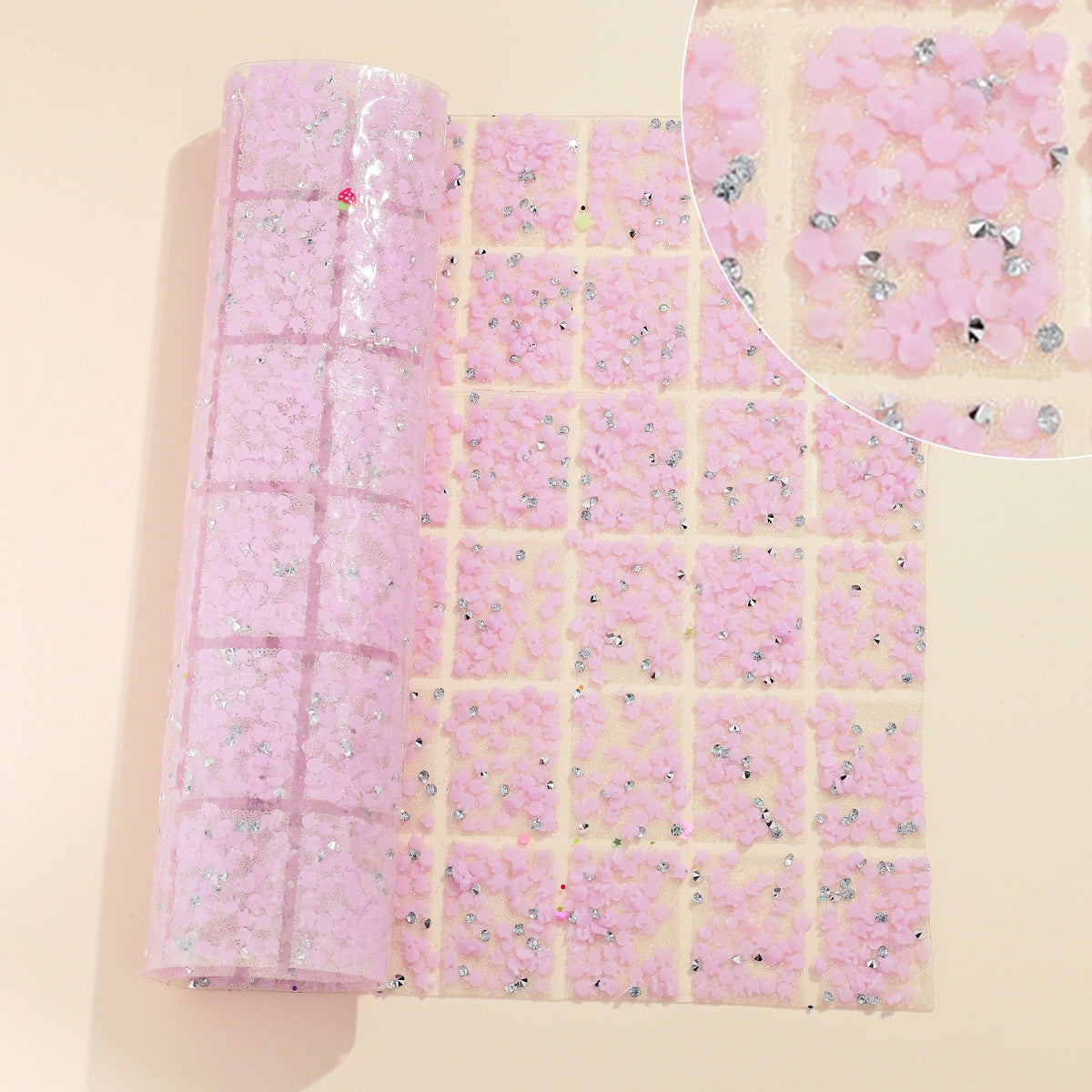 Wholesale DIY pen stickers geometric special-shaped resin hot melt double-sided adhesive backing diamond piece